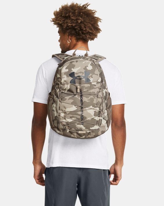 UA Hustle Sport Backpack in Brown image number 5